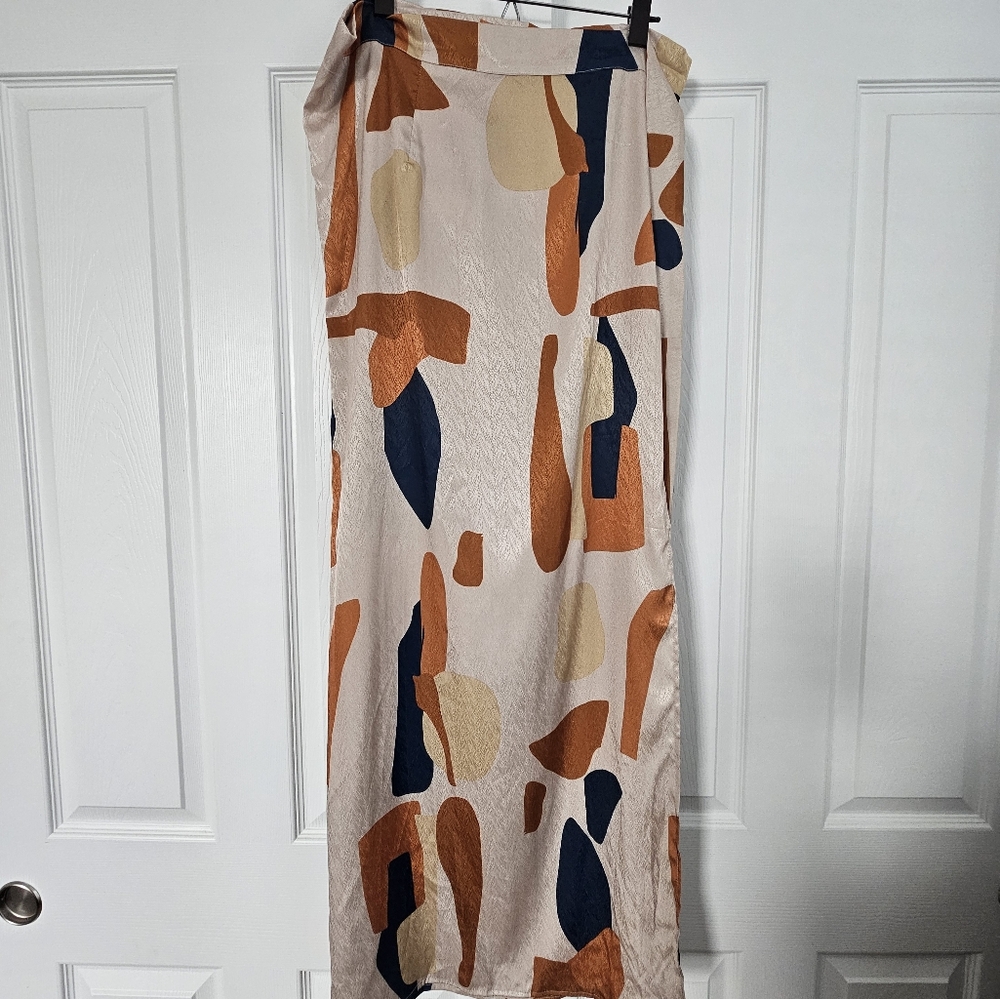 Diarrablu Multicolor Abstract Maxi WrapSkirt